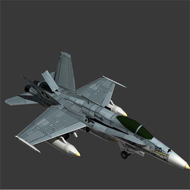 迪庆3D舰载战斗机模型